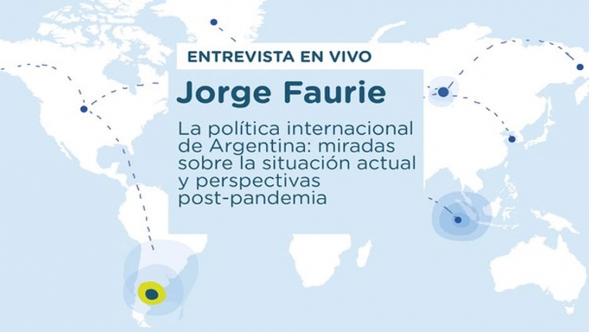 Ya podés inscribirte, Entrevista en vivo al Ex Canciller Jorge Faurie