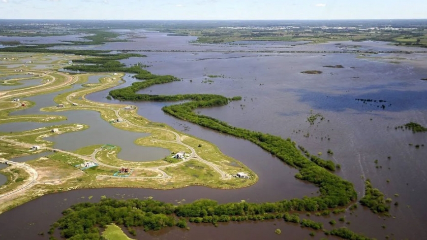 El río Paraná en Corrientes promedió los 4,33 metros