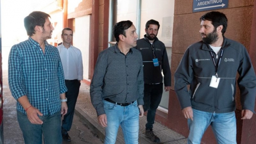Autoridades nacionales, provinciales y municipales recorrieron el Paso de Integración Austral