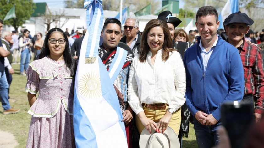 Carreras encabezó la apertura de la Exposición Rural de Choele Choel