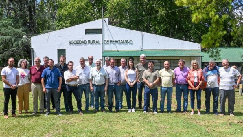 Vilella se reunió con autoridades de Sociedades Rurales nucleadas en CARBAP de la zona norte de Buenos Aires