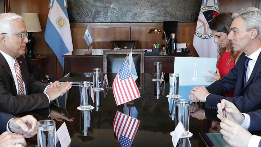 Meoni recibió al embajador de los Estados Unidos