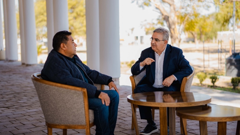 Jalil y Casimiro inauguran camino a El Tolar y refacciones en la Escuela de Jacipunco