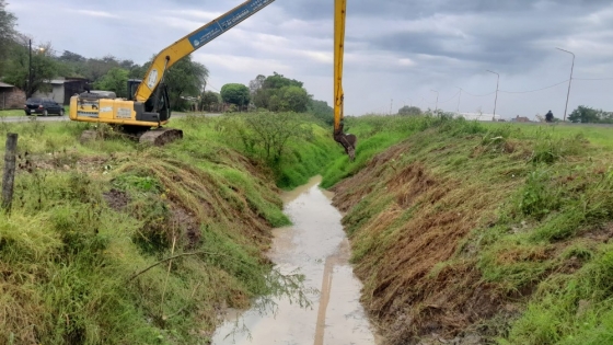 Obras de drenaje en Clorinda previenen anegamientos urbanos
