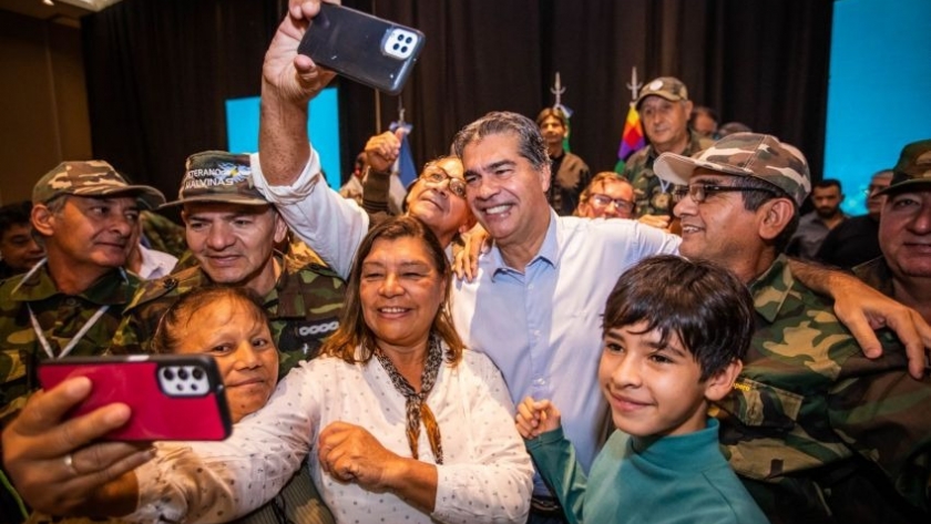 Capitanich reconoció y anunció aumentos en pensiones para veteranos movilizados de la guerra de malvinas