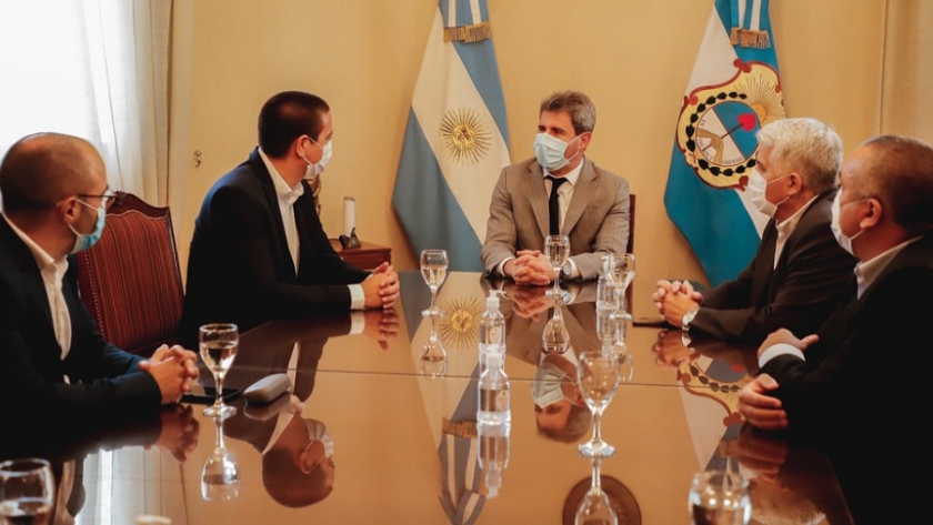 El intendente de La Costa se reunió con Uñac, interesado en conocer el desarrollo económico y ambiental de la provincia