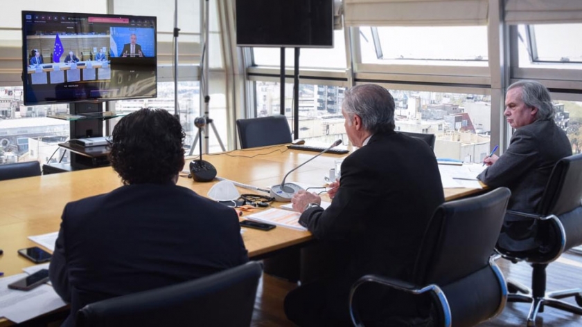 Argentina participó por primera vez en la reunión del Grupo Internacional de Contacto