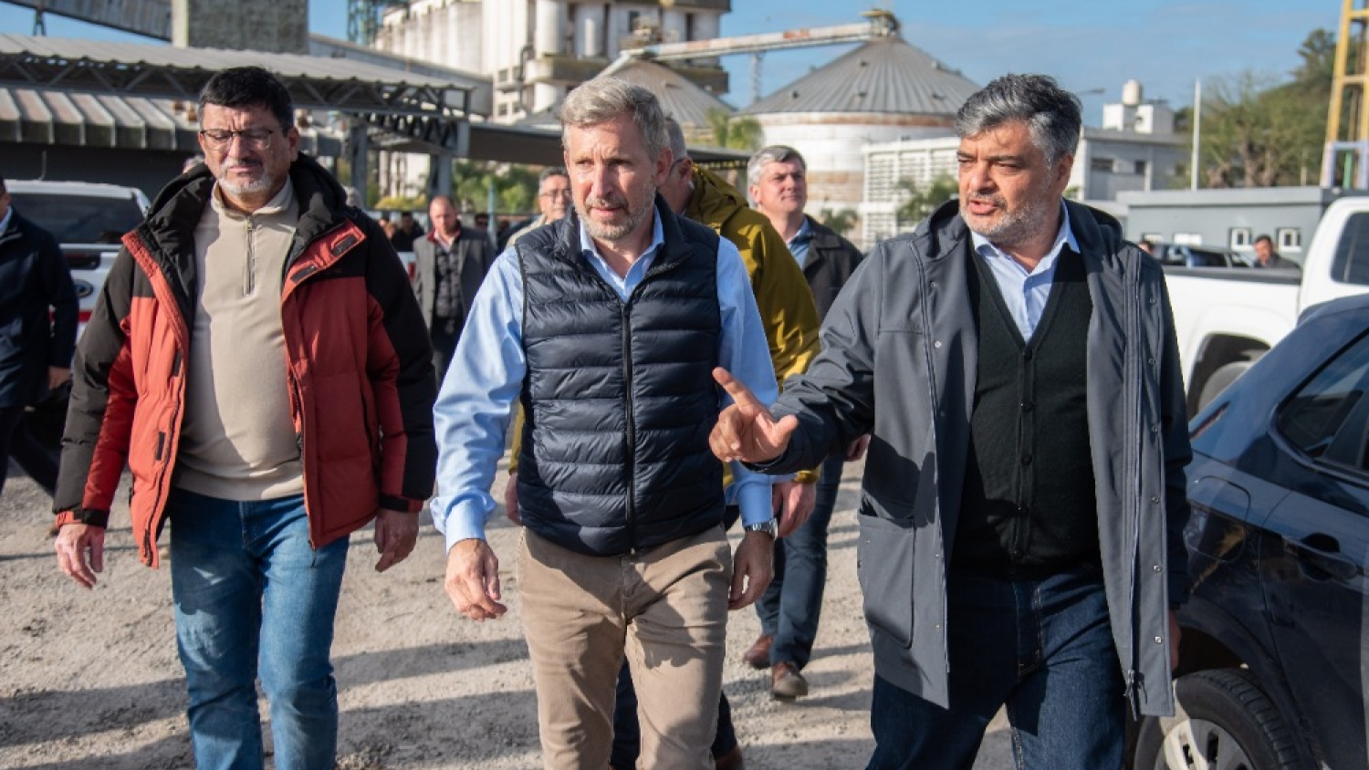 Frigerio impulsó la actividad del puerto de Diamante