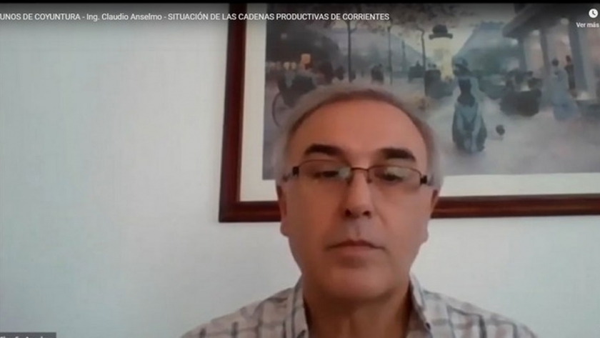 "Desayunos de Coyuntura": el ministro Anselmo brindó un panorama de las principales cadenas productivas de la provincia y el impacto de la cuarentena