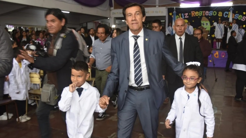 Inicial y primario. Sadir inauguró el ciclo lectivo en Jujuy