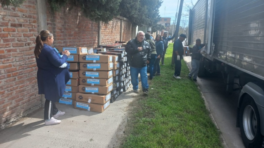 Agricultura distribuyó 100 mil kilogramos de carne bovina a comedores de Cáritas