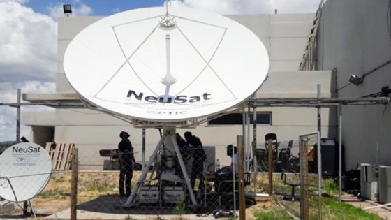 El telepuerto Neusat mejorará los servicios de internet en escuelas rurales