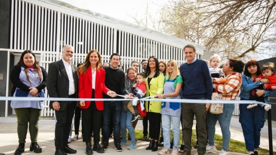 Tolosa Paz, Katopodis y Nardini inauguraron un nuevo Centro de Desarrollo Infantil