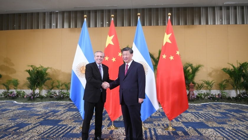 Alberto Fernández se reunió con el presidente Xi Jinping