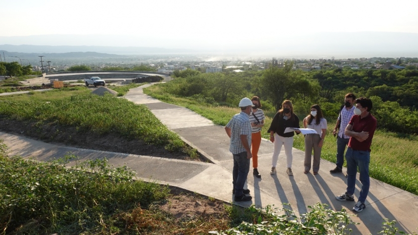 Nación recorrió la obra 