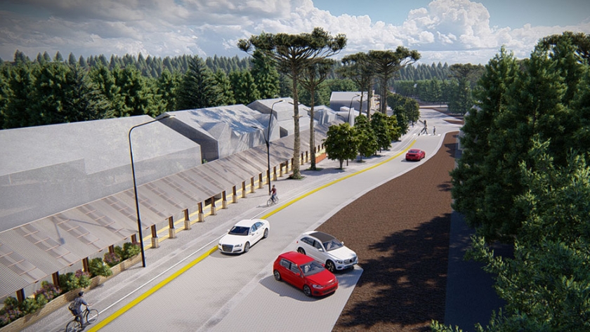Así es el Proyecto Integral que cambiará el centro comercial de Villa Pehuenia