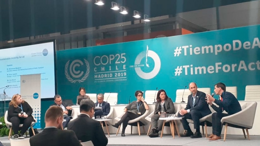 COP 25, los desafíos del transporte