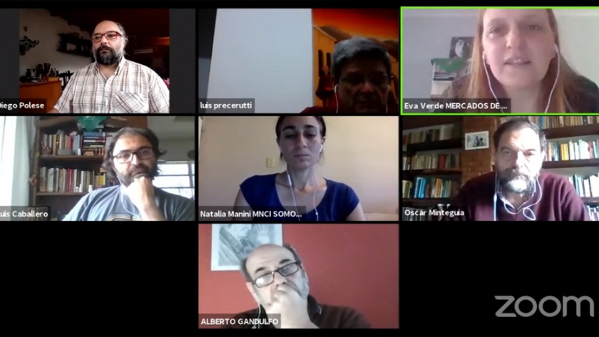 Se realizó el primer conversatorio: "Microcrédito y finanzas solidarias para el trabajo y la producción popular"