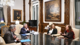 El Presidente Alberto Fernández recibió a dos científicas argentinas que serán premiadas en Francia por L´Oréal-UNESCO