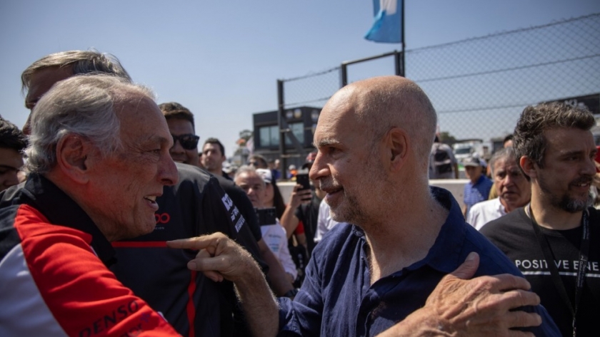 Rodríguez Larreta participó de la gran fiesta del TC2000