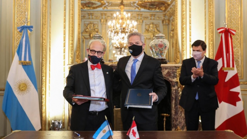 Argentina y Canadá suscriben un convenio sobre seguridad social