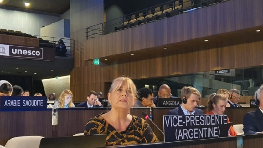 La embajadora Losardo participó de la reunión plenaria del UNESCO