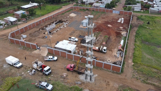 Avanza la estación transformadora de Garupá