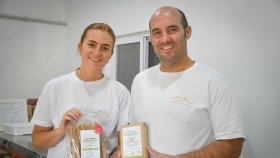 Desde La Pampa al país: una molienda a piedra impulsa harinas integrales agroecológicas