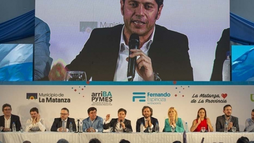 Kicillof presentó 