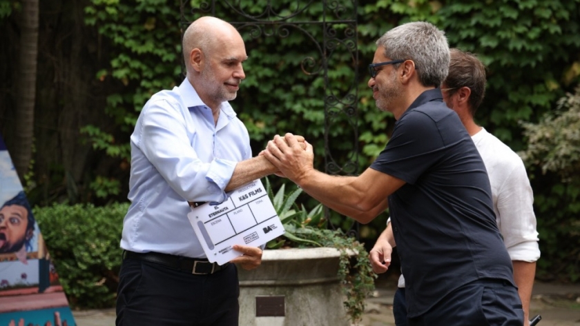 Rodríguez Larreta anunció el apoyo a 12 proyectos audiovisuales nacionales realizados con inversión internacional