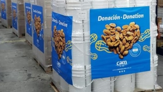 Acción solidaria: empresas maniseras enviaron alimentos a refugiados ucranianos