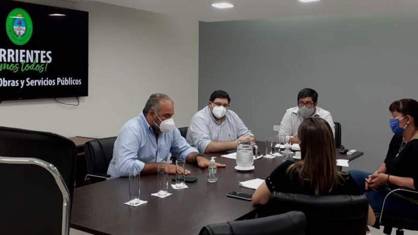 Polich junto a funcionarios nacionales analizó el proyecto urbano del barrio Dr. Montaña