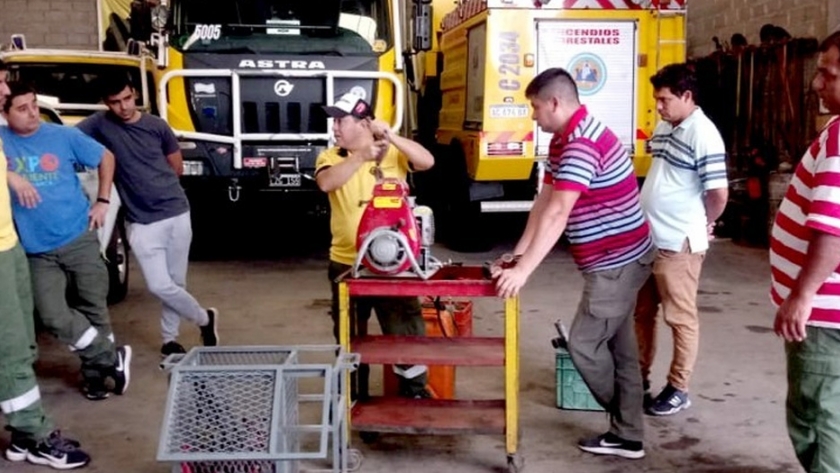 Preparativos para la temporada alta de incendios forestales