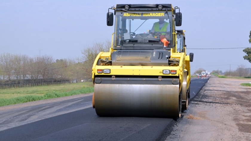 Avanzan las obras en la Ruta Nacional Nº 19 en Córdoba