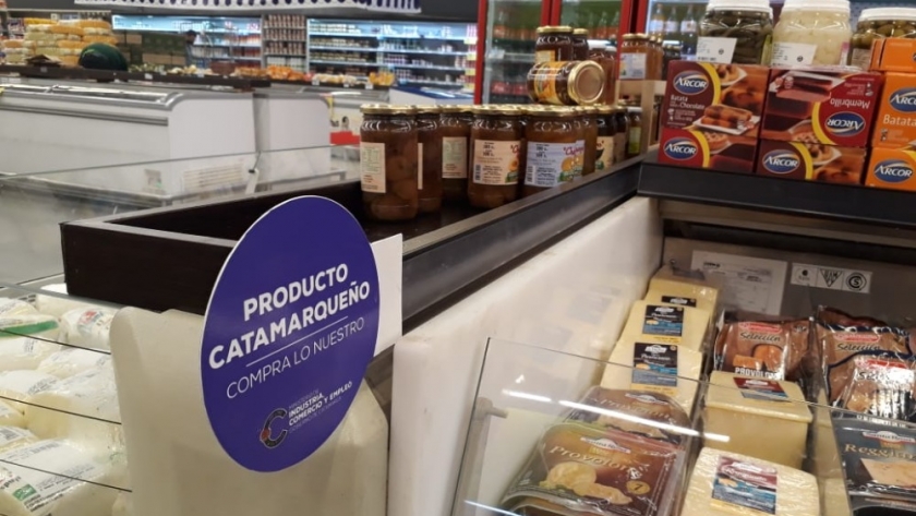 Cadena nacional incorporó más productos de origen catamarqueño