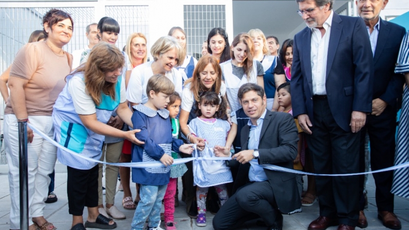 Kicillof encabezó el inicio del ciclo lectivo 2023