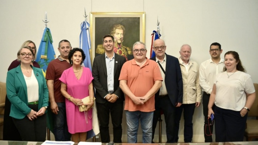 Reunión de trabajo con una delegación de Limoges