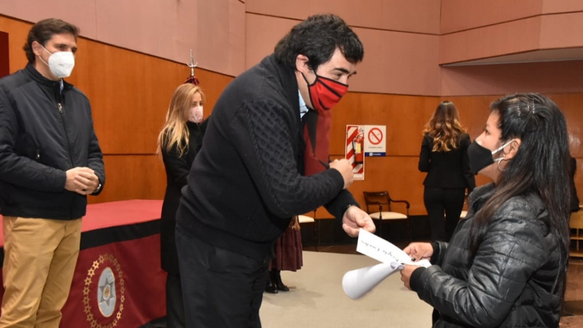 De los Ríos: "Estamos contribuyendo a que emprendedores salteños puedan ver sus proyectos en marcha"
