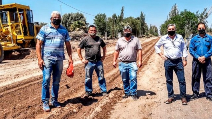 Avanza la puesta en valor del carril San Pedro en San Martín