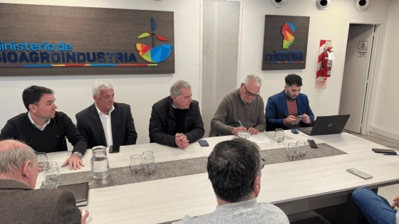 Córdoba avanza con la pavimentación del acceso industrial de Alejandro Roca