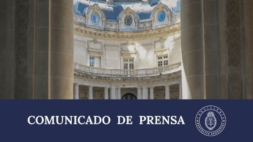 Comunicado de prensa sobre la situación política en Venezuela