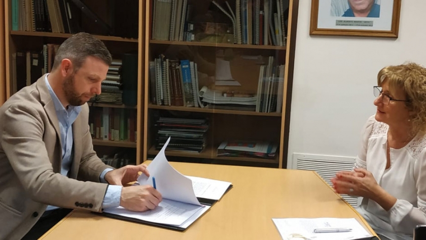Ciencias Humanas y Secretaría de Energía firmaron convenio por programa de prácticas