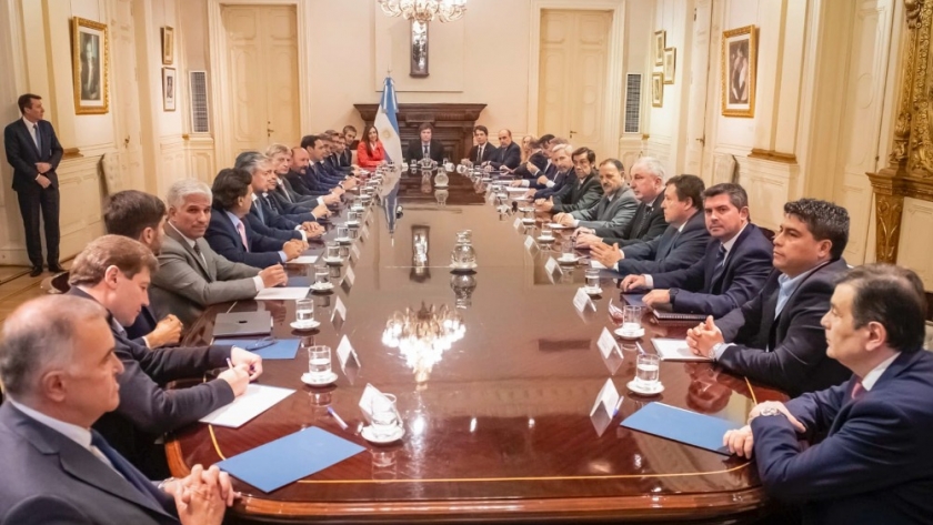 Reunión de Milei con gobernadores: Passalacqua planteó la necesidad de poner en valor las agendas provinciales