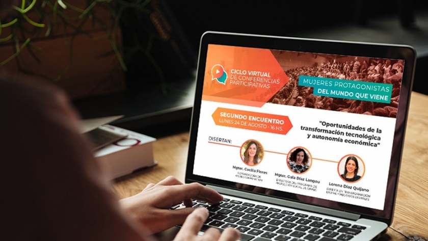 Nuevo encuentro del Ciclo Virtual "Mujeres Protagonistas del Mundo que Viene"