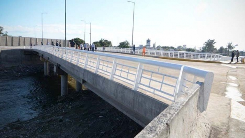 Mejoras en la conectividad vial de la ciudad capital: se habilitó el puente Letizia