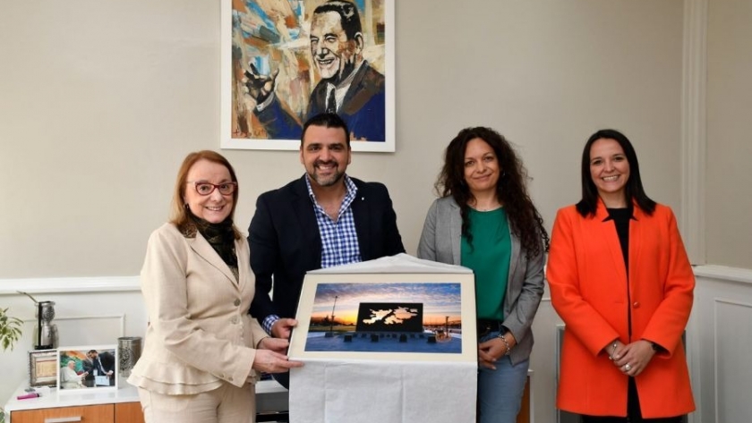 Alicia se reunió con el intendente de Ushuaia y dialogó con mujeres de la ciudad