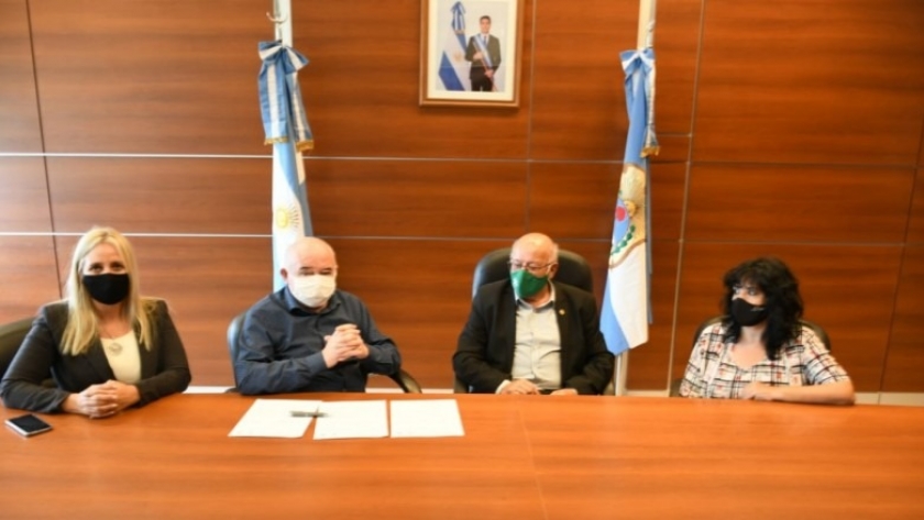 Ambiente e Ingeniería firmaron una acta complementaria