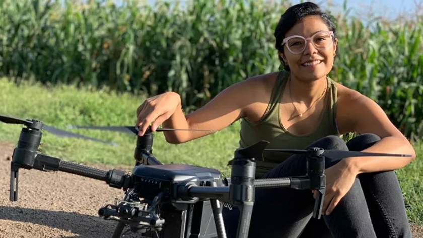 La agricultura es todo: cómo una mexicana busca cambiar el futuro del campo con drones