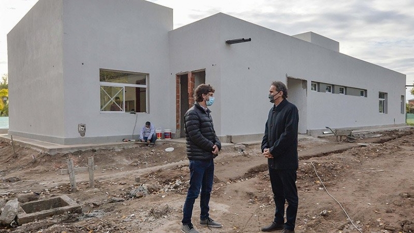 Katopodis recorrió obras de Argentina Hace en San Fernando