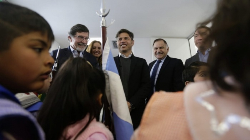 Kicillof inauguró el nuevo edificio del Jardín de Infantes N°917 de Florencio Varela